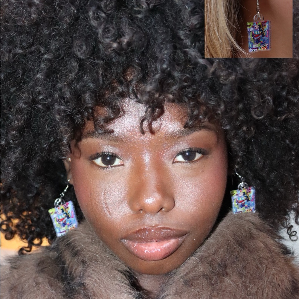 Colorful Abstract Earrings